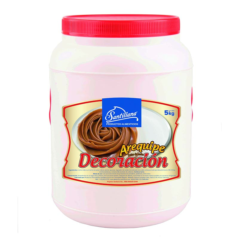 Arequipe Santillana Decoracion 5kg