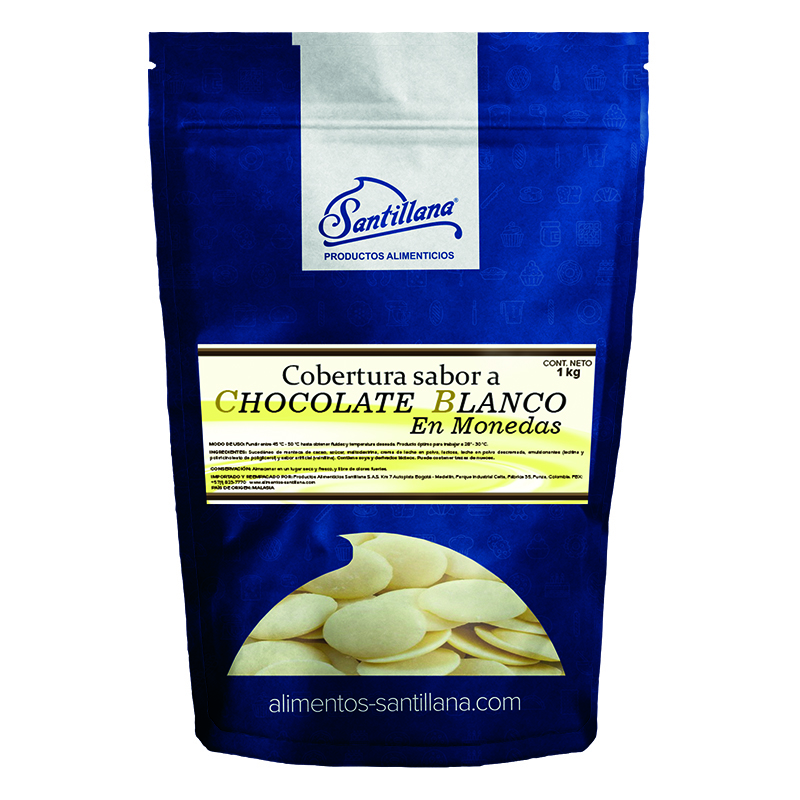 Cobertura Monedas Blanco 1kg