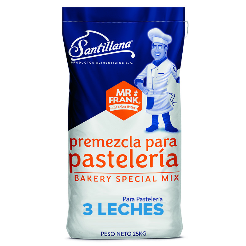 Premezcla Mr. Frank Tres Leches 25kg